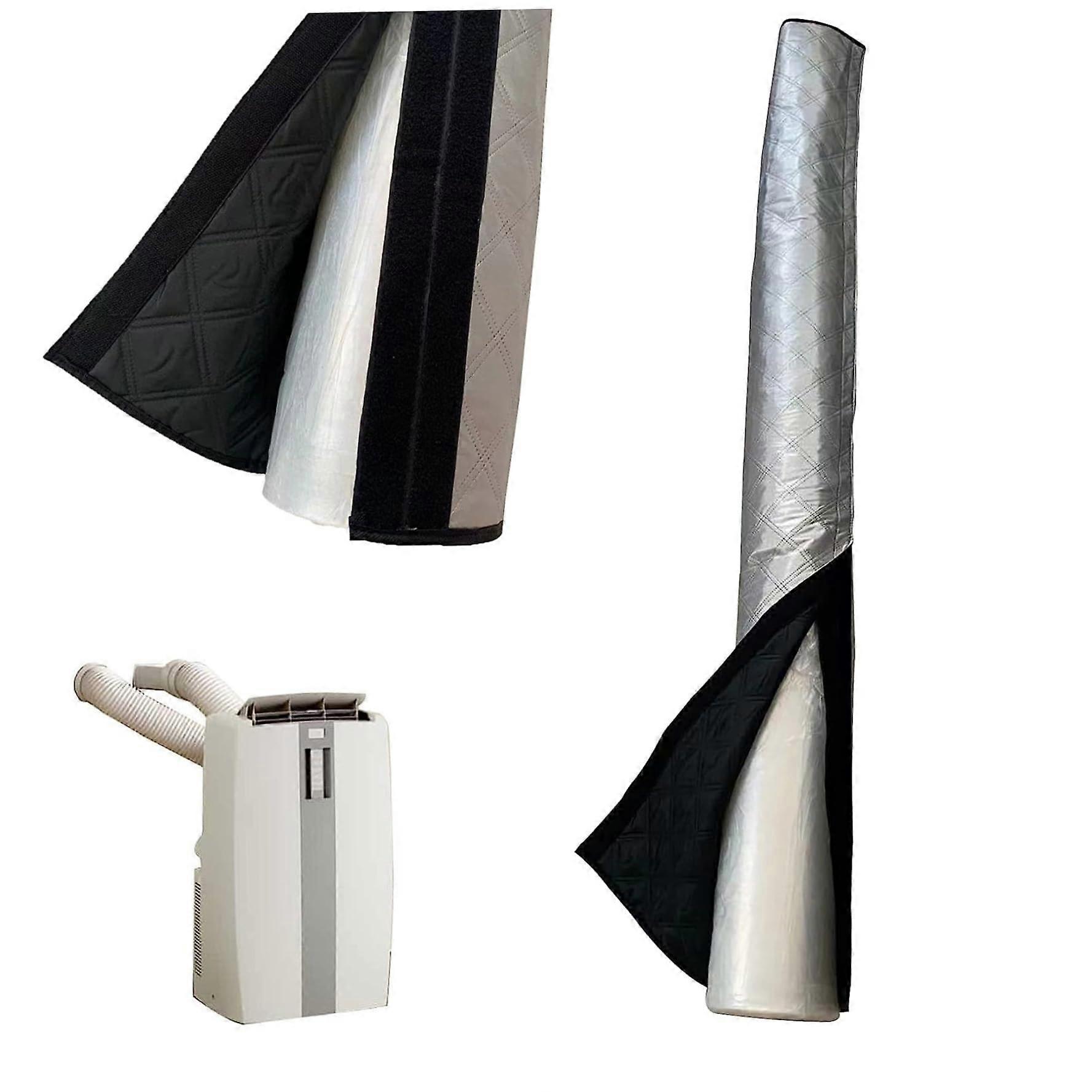 Insulated air conditioning hose, 5 '-6' diameter 59 inch length ulated AC pipe wrap soft case