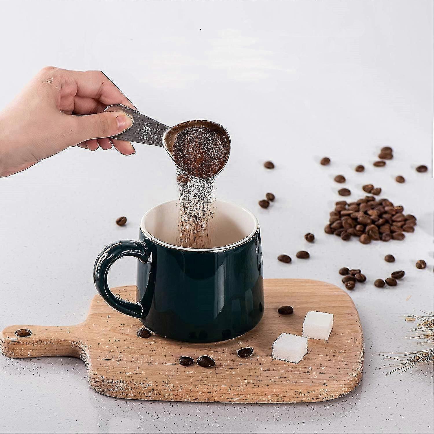 Coffee spoon:18/8 measuring coffee spoon 1 tablespoon & 2 tablespoons WKS