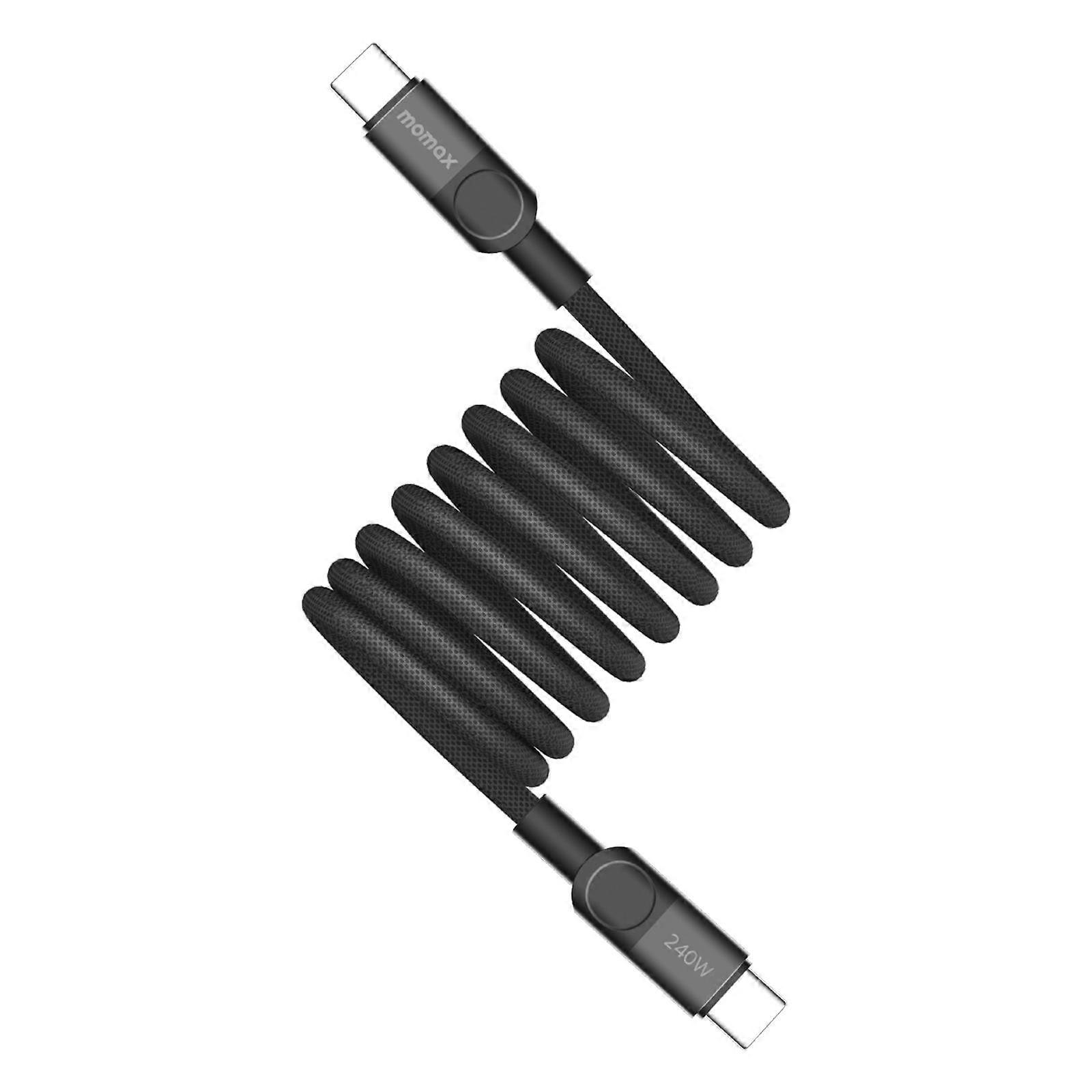 Momax Mag.Link Magnetic 240W USB-C / Type-C to USB-C / Type-C Data Cable DC71 2m