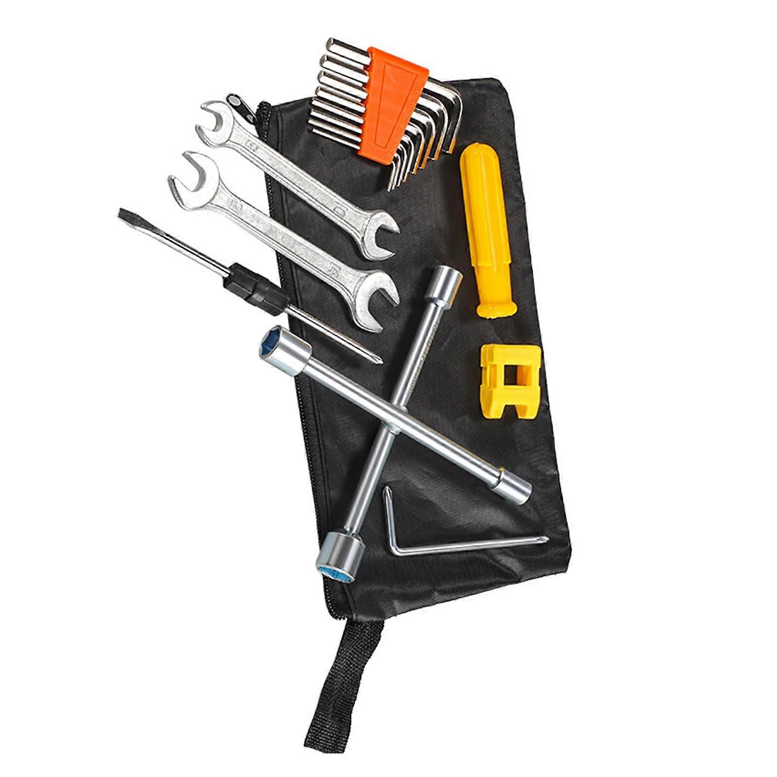 Compact Electric Scooter Tool Kit Sprocket Bolts Nut Wrench For Technicians And Enthusiasts Alike