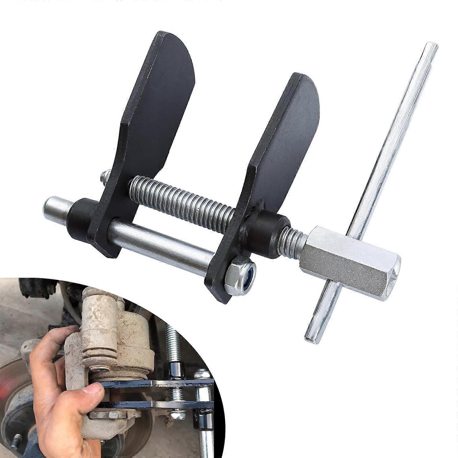 Brake Caliper Compression Tool for Disc Brake Pad Installation, Universal Caliper Piston Spreader for Most Cars, Black