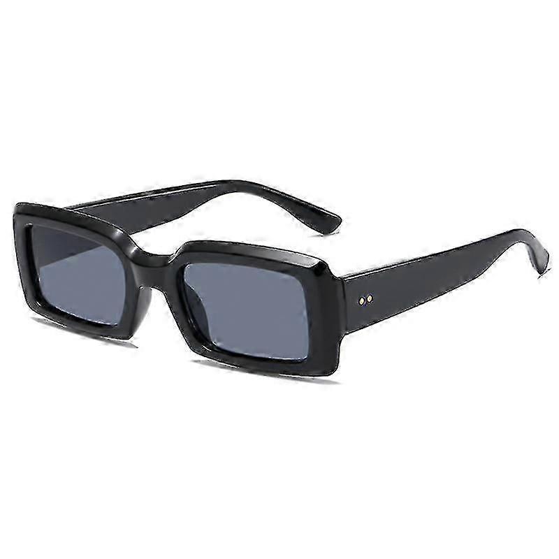 פופולרי נשים משקפי שמש וינטג ' מלבן מסגרת גדולה סגול כחול מרובע משקפיים 2022 אופנה נשים משקפי שמש נשים משקפיים