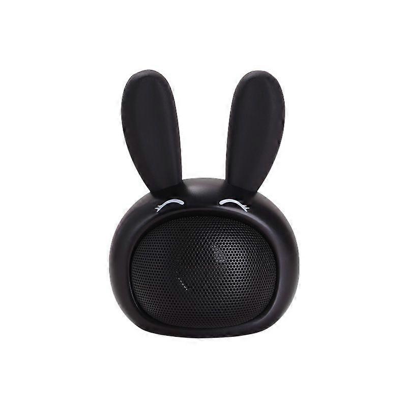 Mini Cartoon Bluetooth Wireless Speaker (Black)