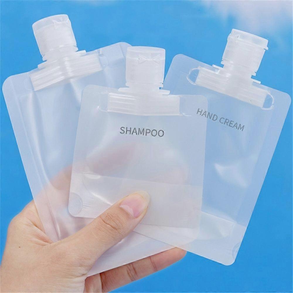 5 Adet Doldurulabilir Şişeler Seyahat Taşınabilir Alt Şişe 30/50/100ML Kozmetik Losyon Duş Jeli Şampuan İş Gezisi