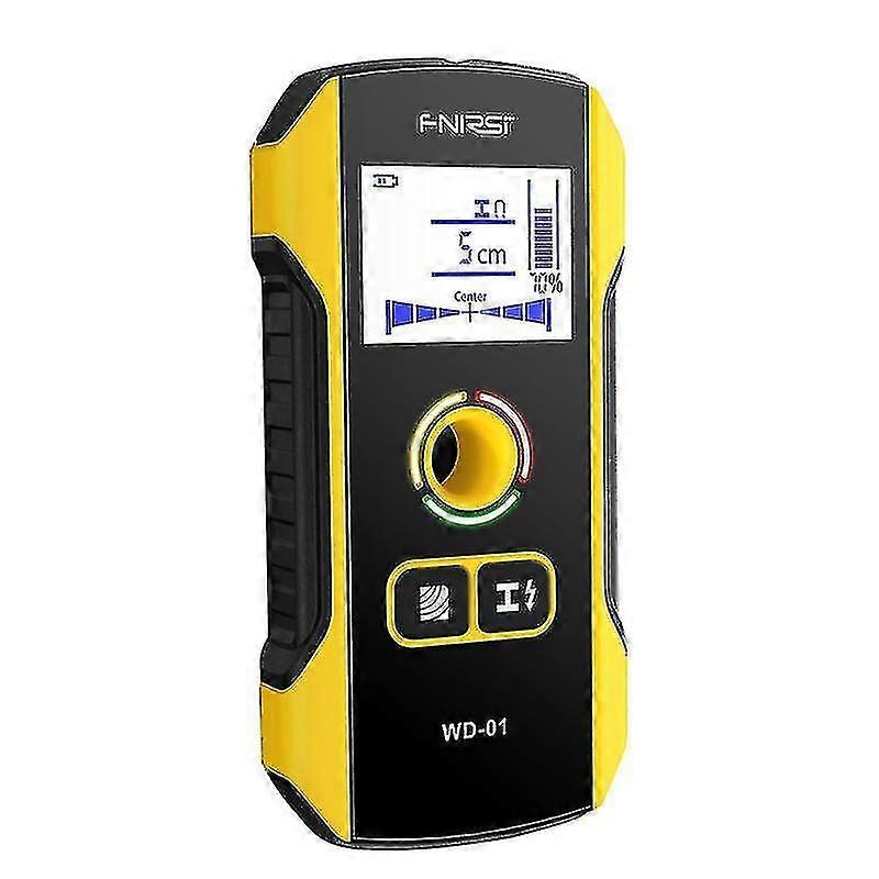 Portable Handheld Wall Detector Scanner Wooden Ac Wires Metal Pipes Rebars Detecting Tool Drill Hole Positioning Tool