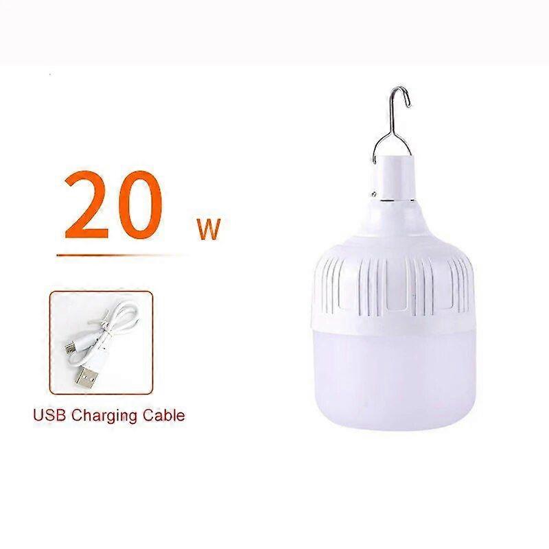 USB Rechargeable LED Emergency Lights Outdoor Portable Lanterns Emergency Lamp Bulb Battery Lantern BBQ Camping Light