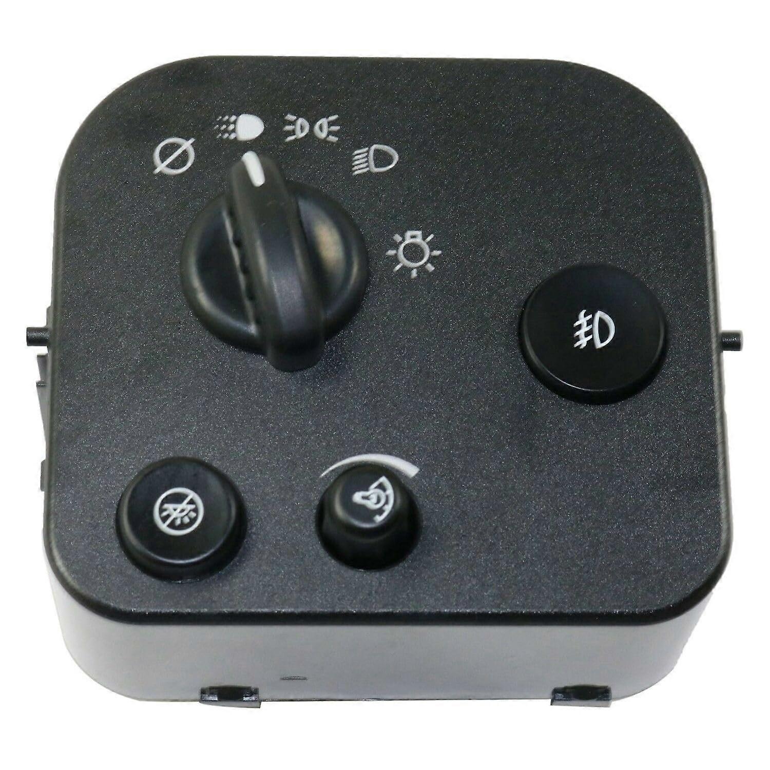 Head Light Headlight Switch for Bravada, Ascender, Envoy XUV - OEM Replacement Part 25932635 D1538H