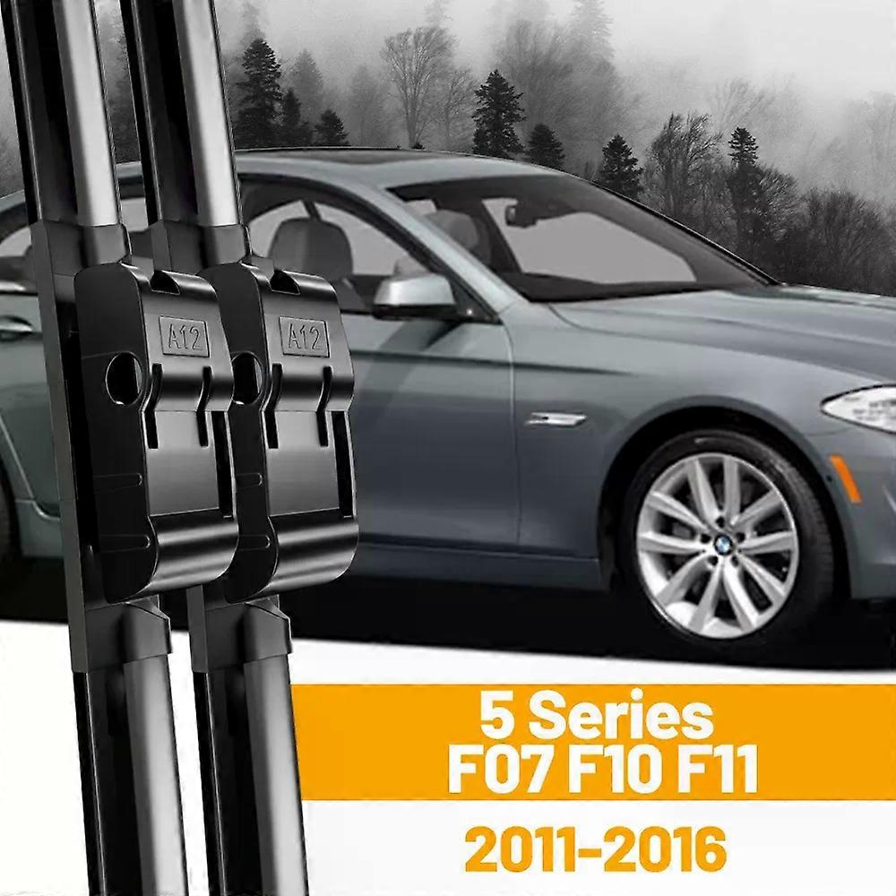 For BMW 5 Series F07 F10 F11 Front Wiper Blades 2011-2016 2012 2013 2014 2015 Windscreen Windshield Window Accessories 26"+18"