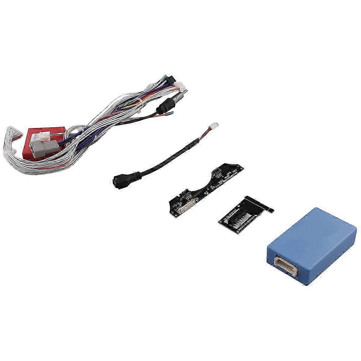 16 Pin Android Car Power Connector with Speaker Cable Canbus Box + Circuit Board for 6 2004-2015