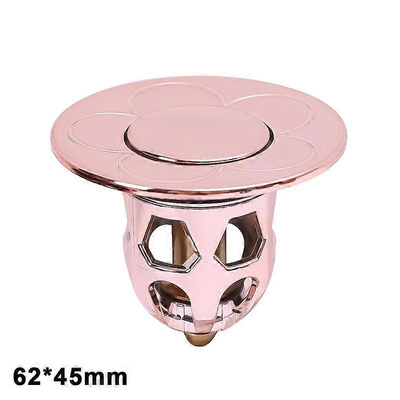 Drain Stopper Pop-Up Bounce Core Basin Drain Filter Bathroom Shower Sink Filter Plug Hair Catcher Strainer Hardware AccessoriesCraft Pipe Cleaners