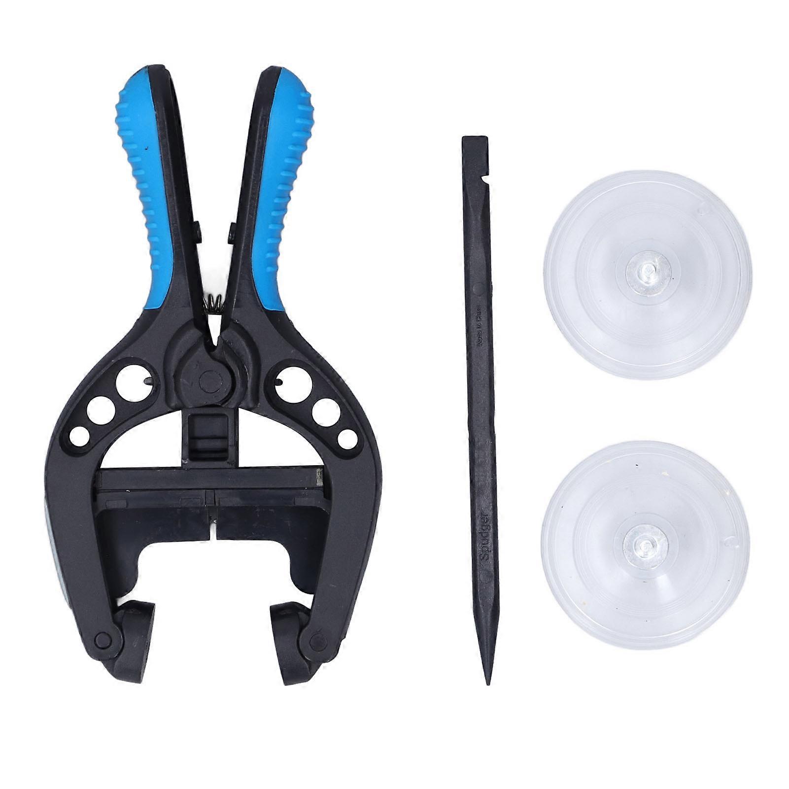 Pilers Ergonomic Anti Skid Handle PVC Adjustable Removable Strong Suction Cup Screen Opening Tool