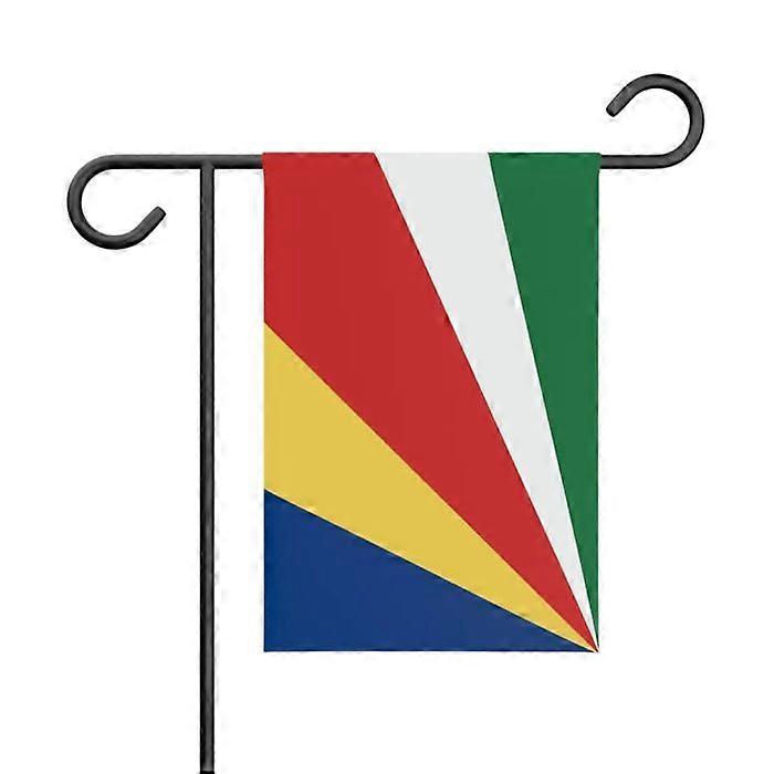 Flag - Seychelles - 32 x 47.5 cm - Polyester - Double-sided print - Multicolored