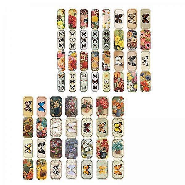 Retro Scrapbook Stickers Bundle for Crafting Projects