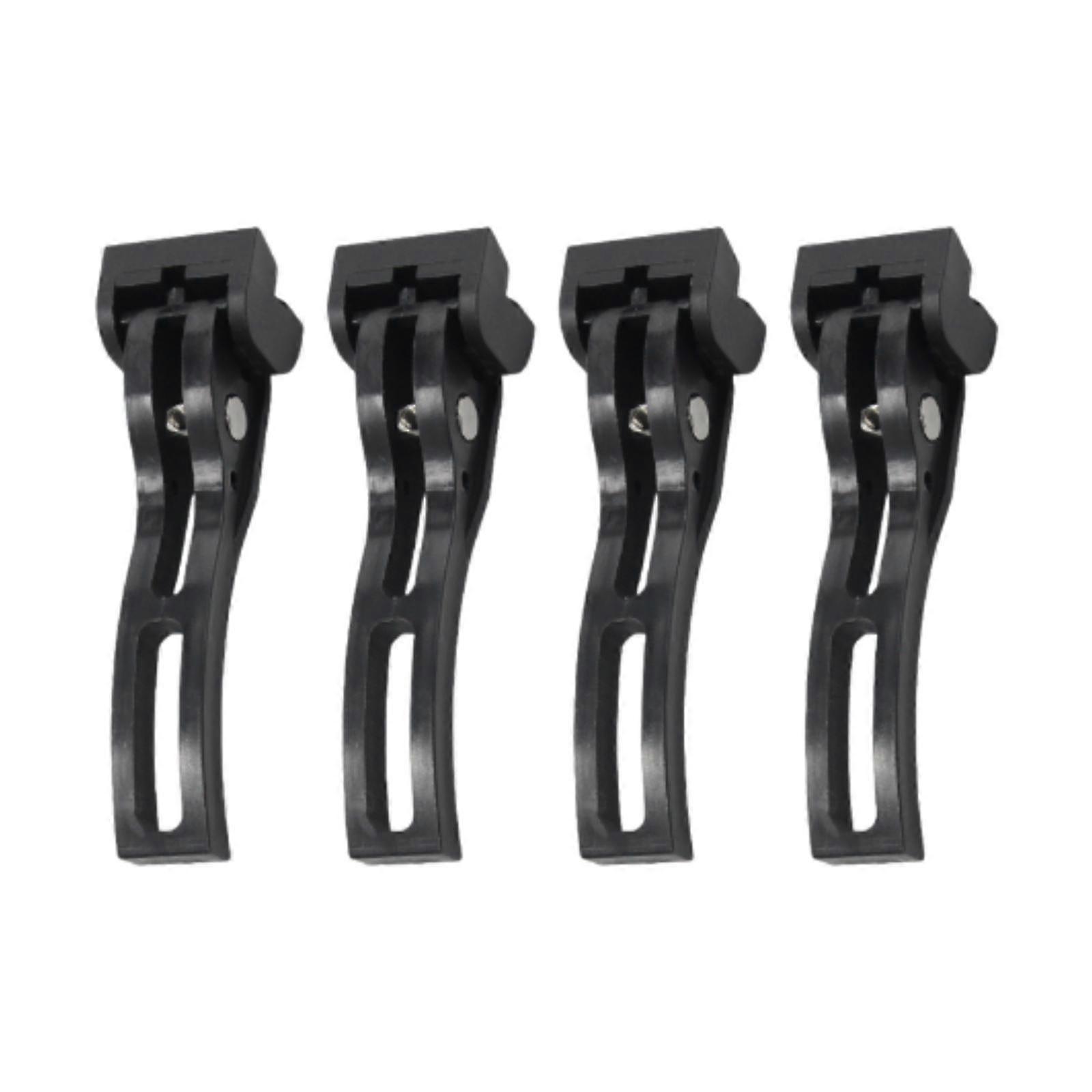4Pcs πίσω σφιγκτήρες μέρος για σκληρό και μαλακό πτυσσόμενο φορτηγό Tonneau κάλυψη
