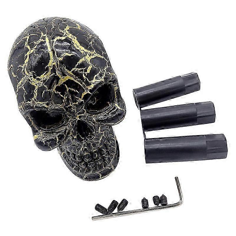 Universal Car Skull Head Transmission Gear Shift Knob thunderbolt