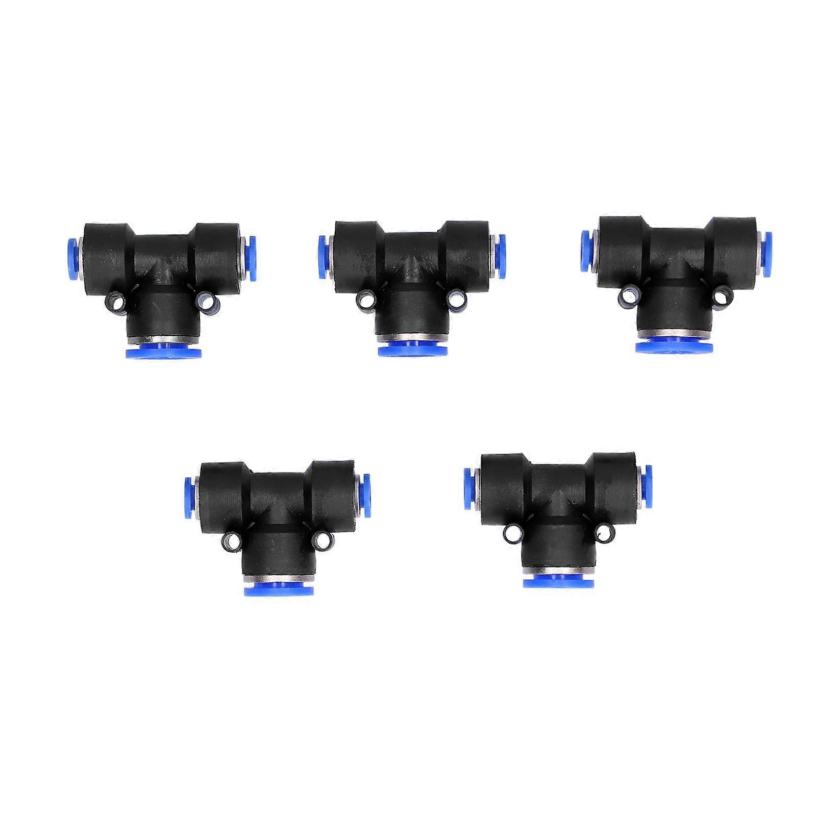 High quality  T-type reducer tee PEG6-12-6 quick plastic connector reducer 3-way