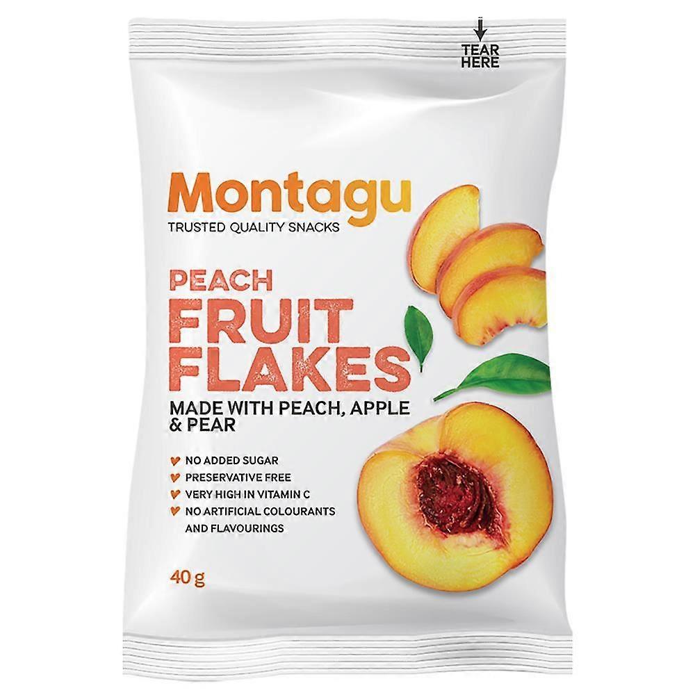 Montagu Peach Fruit Flakes 30g