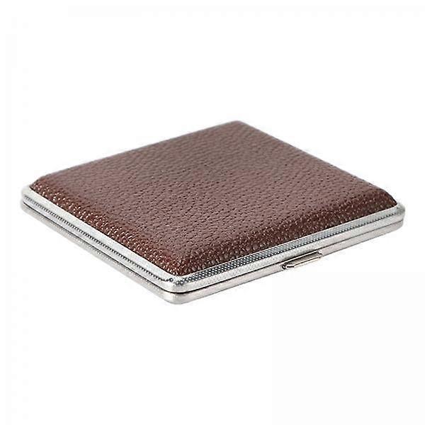Portable Leather Storage Case for 20 Accessories