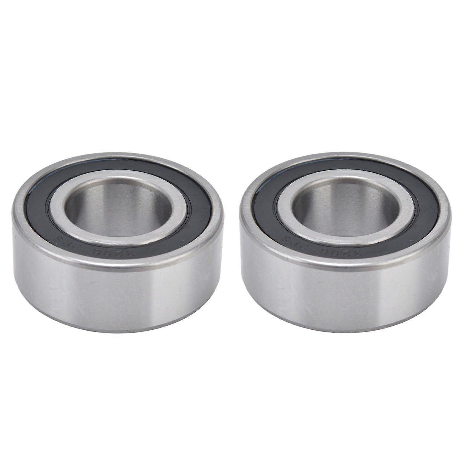 High quality  2PCS/1 3200-2RS~3208-2RS Double row angular contact bearings