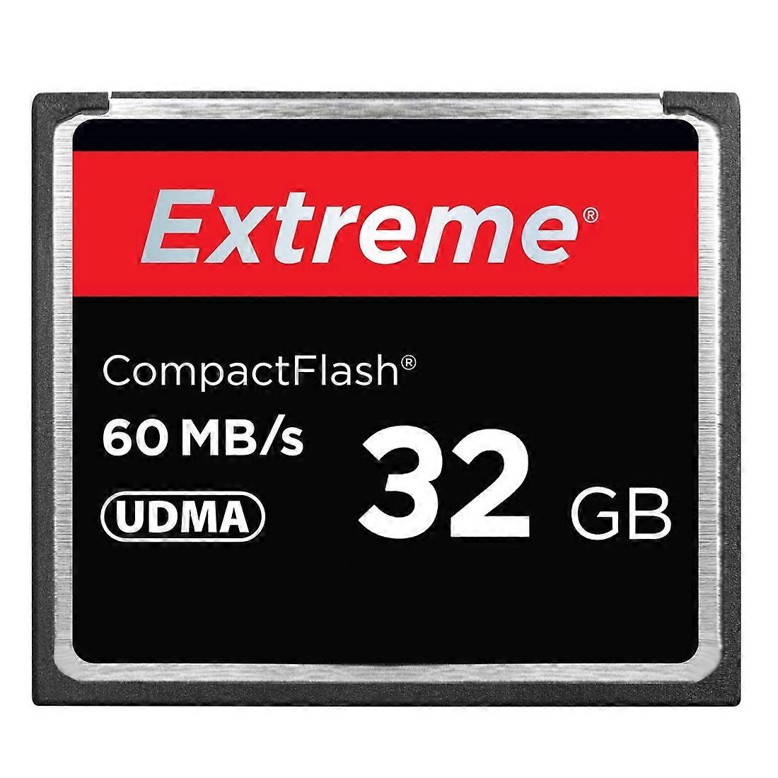 [New] 32GB Extreme Compact Flash Card, 400X Read Speed, up to 60 MB/S (100% Real Capacity)