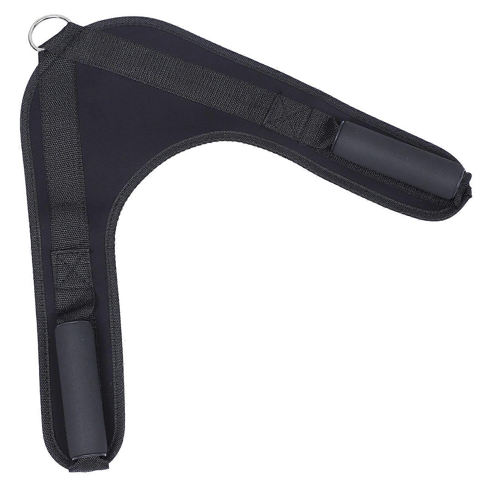 Abdominal Crunch Strap Durable Nylon Cable Machine Attachment for Home & Gym Workouts Easy to Use Strength Training Equipment for Core and Belly