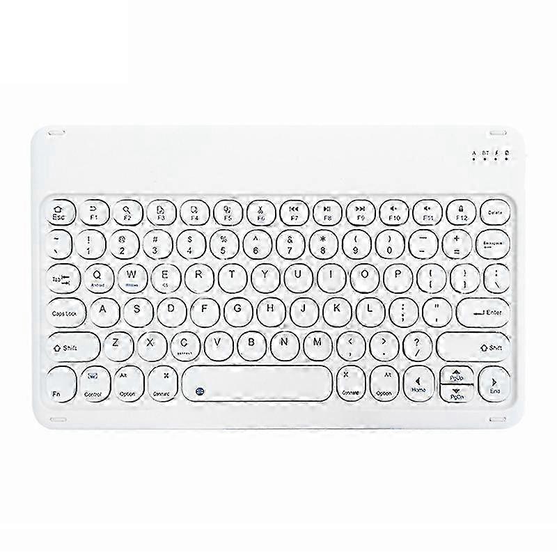 X3S 10 inch Universal Tablet Round Keycap Wireless Bluetooth Keyboard, Backlight Version 2025