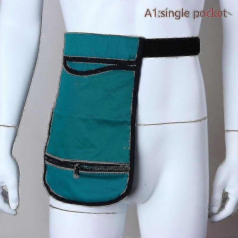 Adjustable Portable Urinary Bag Holder & Cover with Single Pocket for Catheter Care