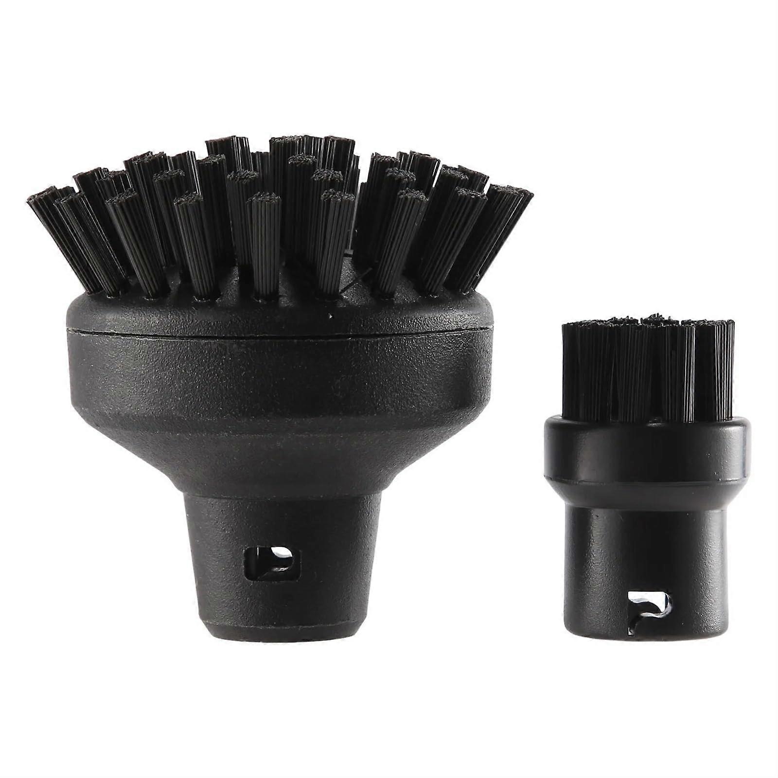 for SC1 SC2 SC3 SC4 Large Round Brush Cleaning Brush Steam Cleaner Attachment Adapter Household Cleaning Brush Replacement Parts for Steam Cleaner
