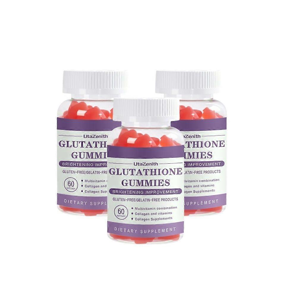UtaZenith Glutathione Gummies for Scalp Circulation - Boosts Blood Flow to Follicles, Enhances Nutrient Delivery