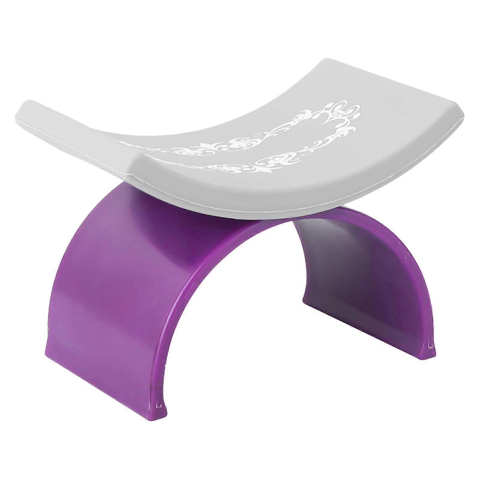 U Shaped Nail Hand Pillow Cushion for Manicure Care – Removable Arm Rest Support for Fingernail Work – Professional Nail Tech Tool
