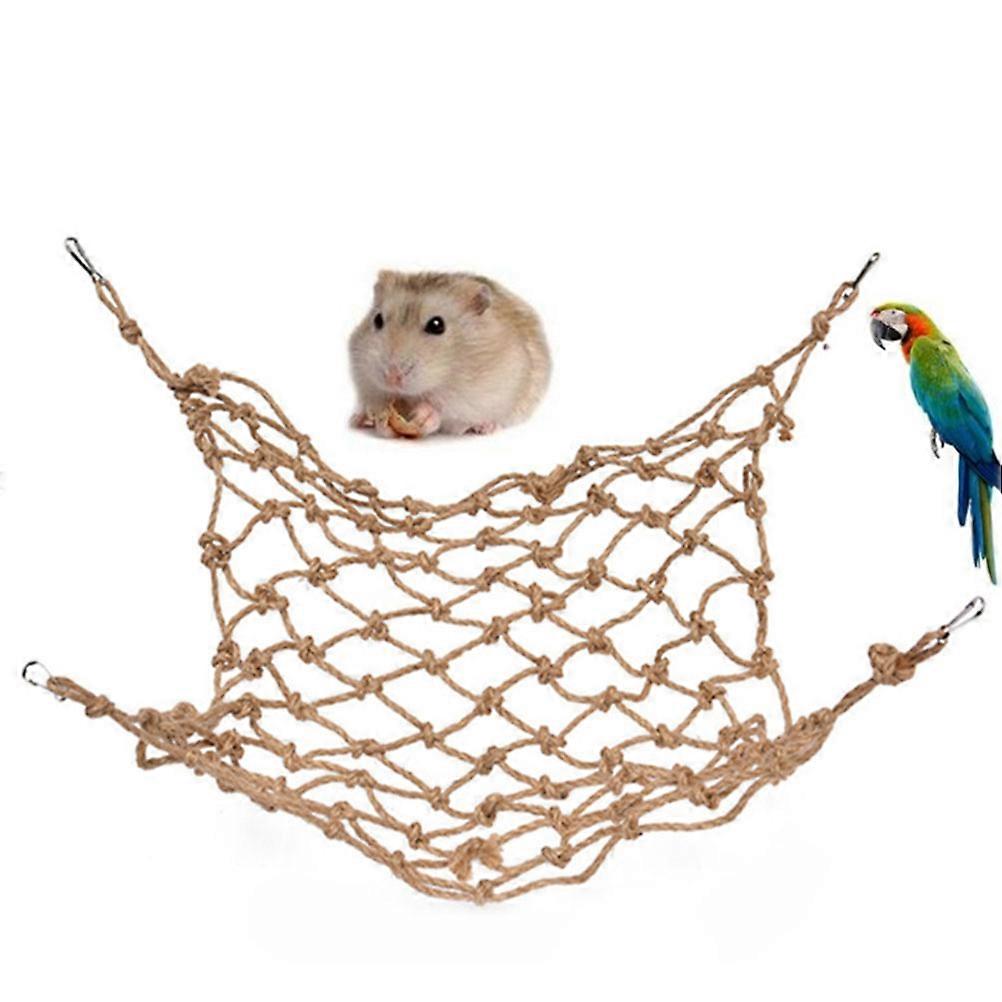 Parrot Entertainment Net, Rope Toy for Climbing and Improving Bird Health