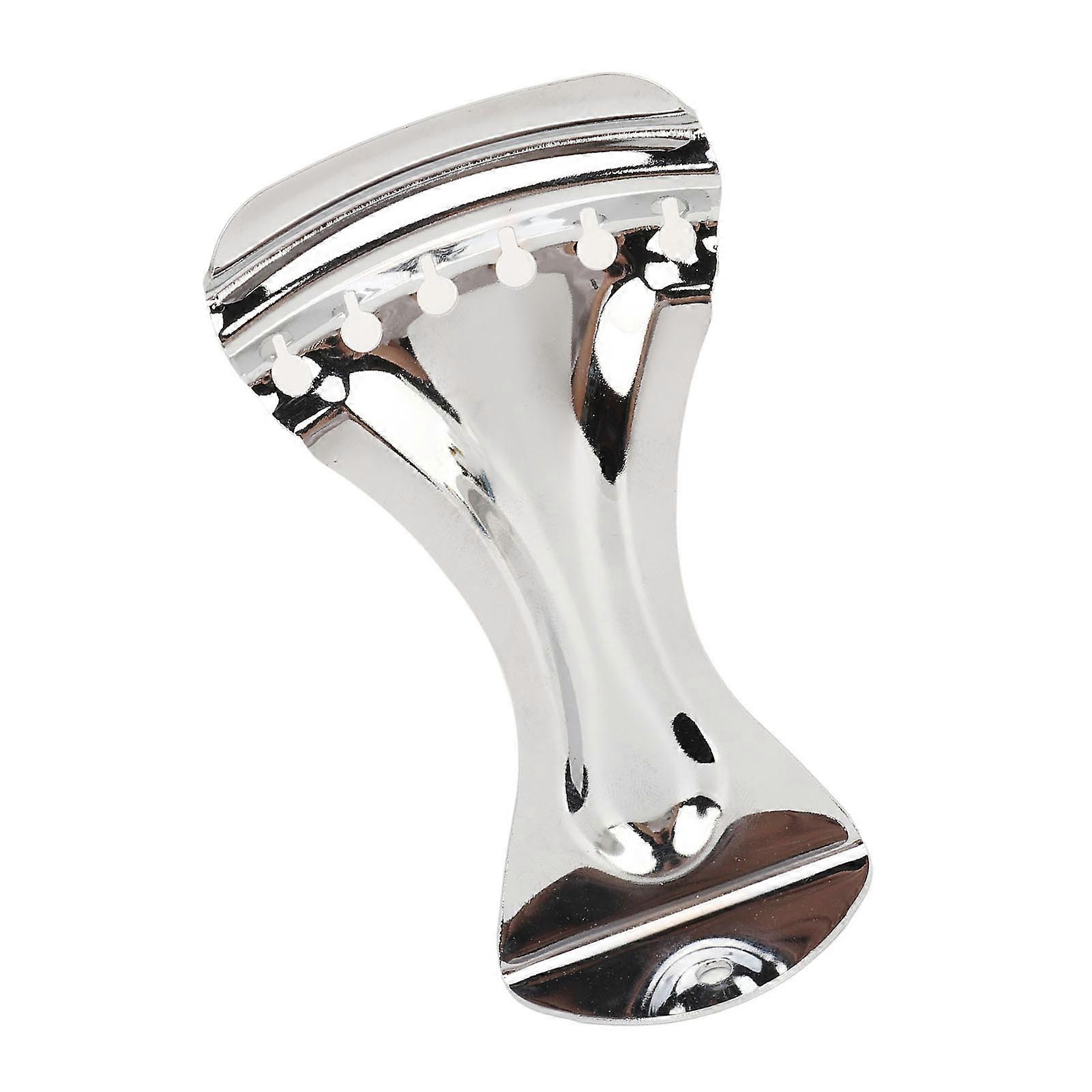 Gitarrstränghållare med monteringshål Ersättning av strängstycke i zinklegering för 6-strängade resonatorgitarrer 