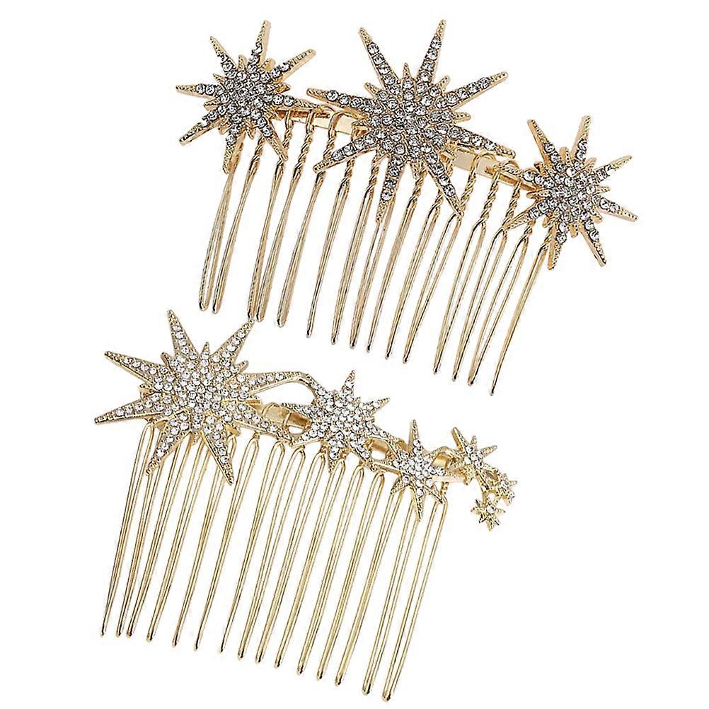 Rhinestone Comb Clip, for Comfortable All-Day Wear