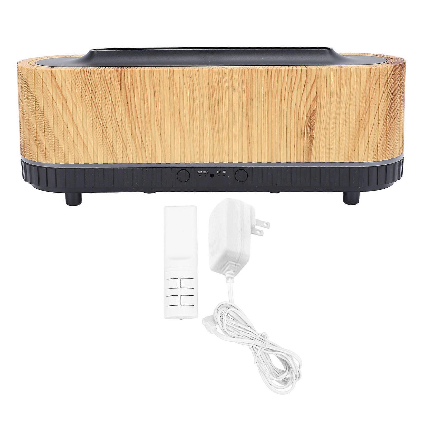 Humidifier 3D Flame Nano Atomized Humidification Technology Aromatherapy Diffuser with Light 100‑240V