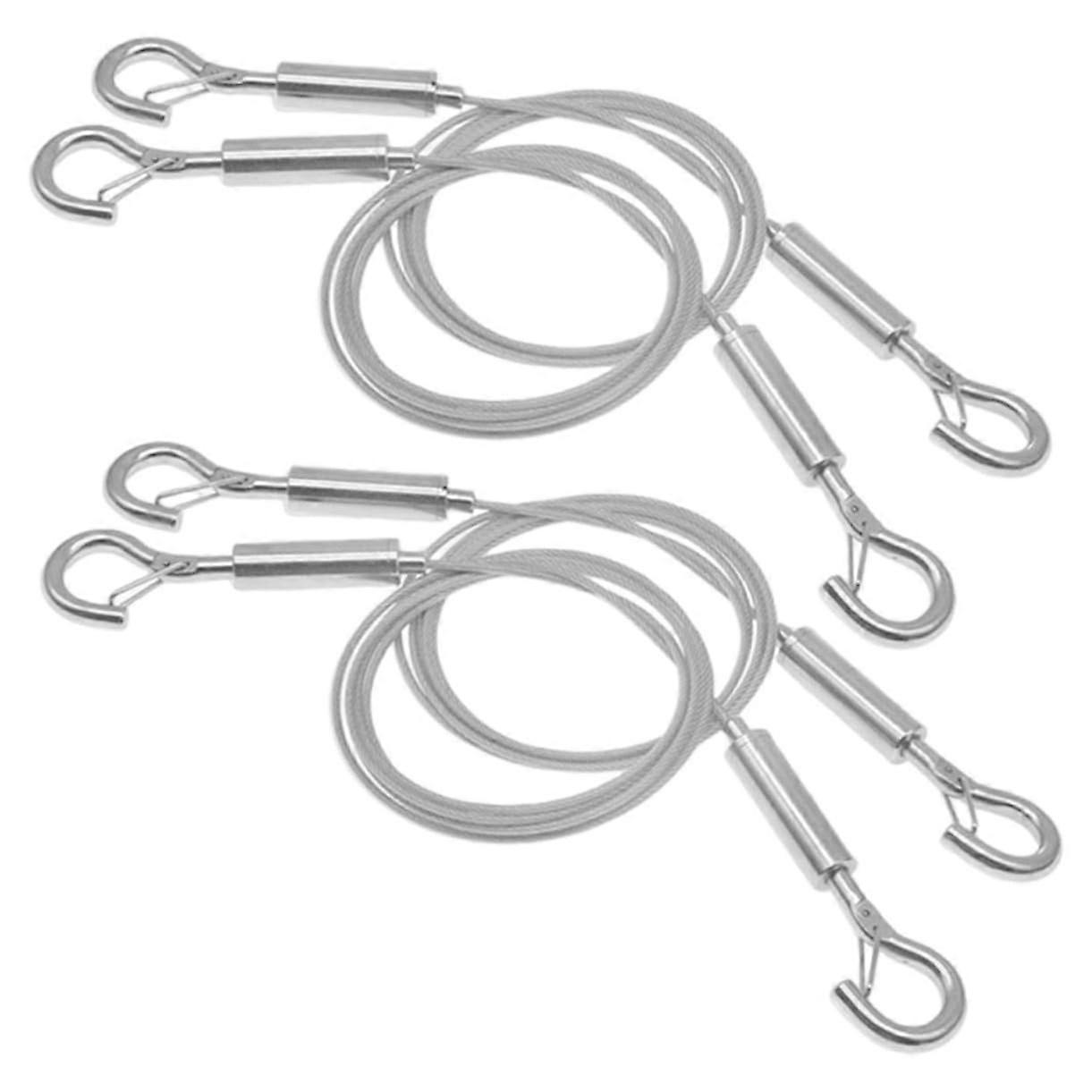 Wire rope hanger Made of stainless steel 4 pieces Mirror hanging device for frame display