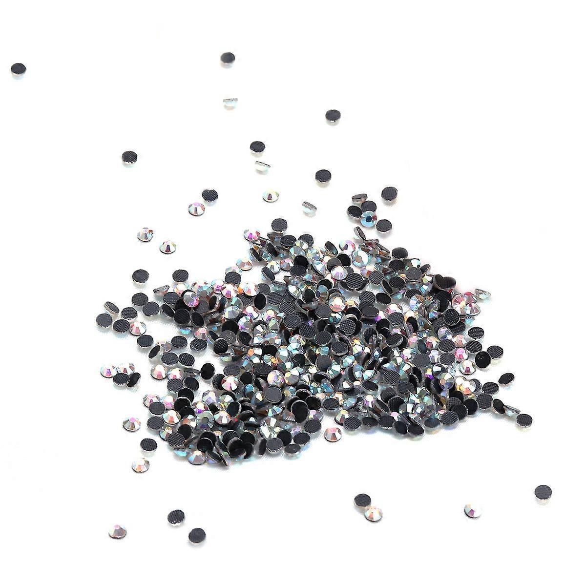 Hotfix Application Crystal Ab Resin Rhinestones Flatback For Diy Projects Jewelry Cellphone 1440Pcs