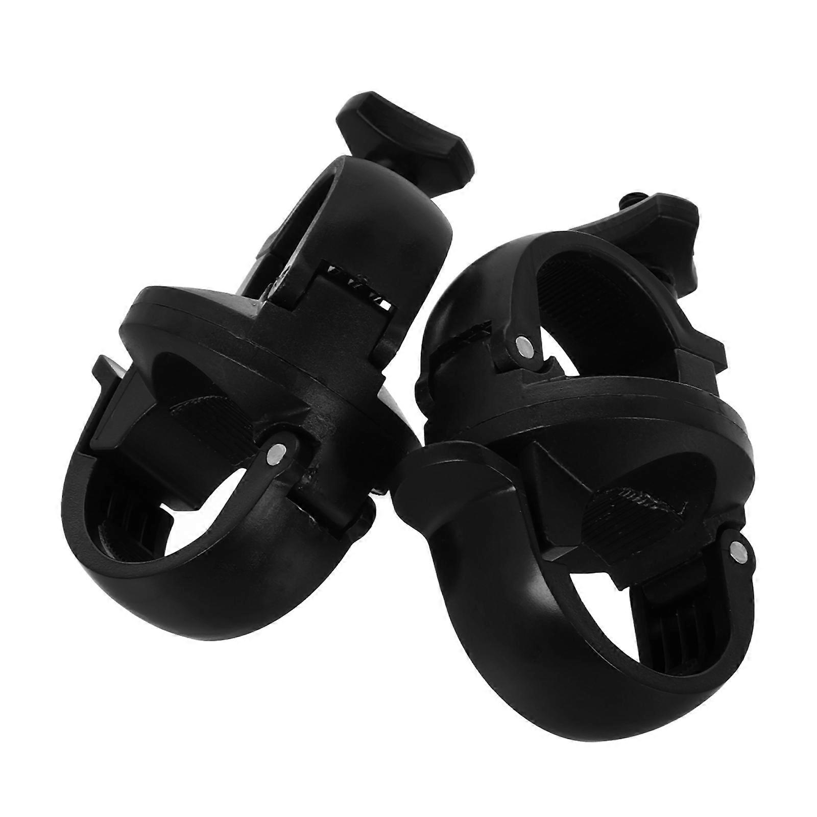 2pcs Bicycle Flashlight Mount Bracket with Rotatable Design for Easy Installation, Universal Fit for Mountain and Road Bikes, Durable Bike Light