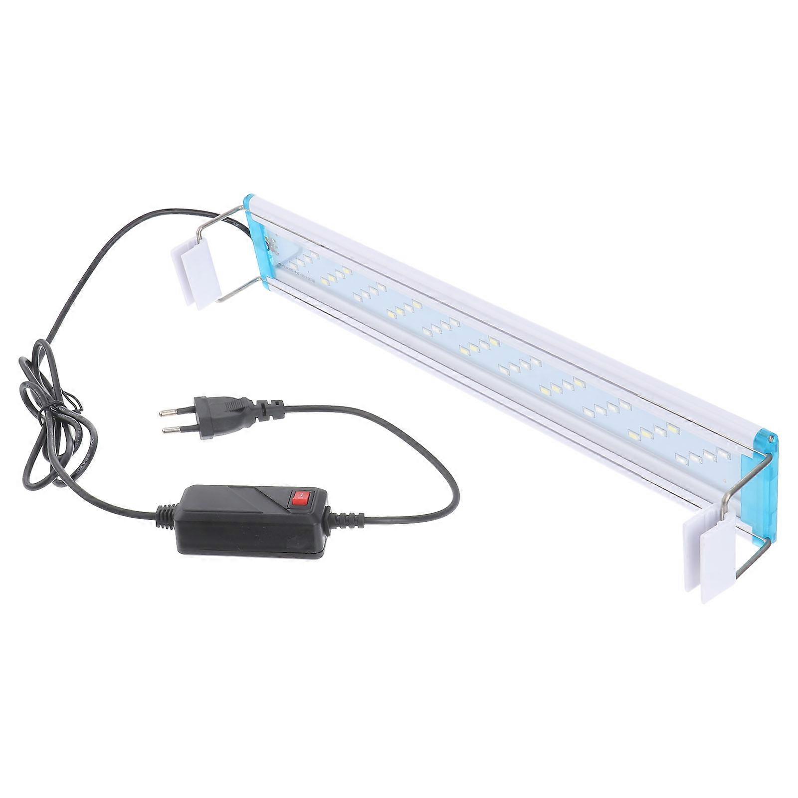 Aquarium Lamp For Fish Tank Red Rectangular Shape PVC Material 1Pack