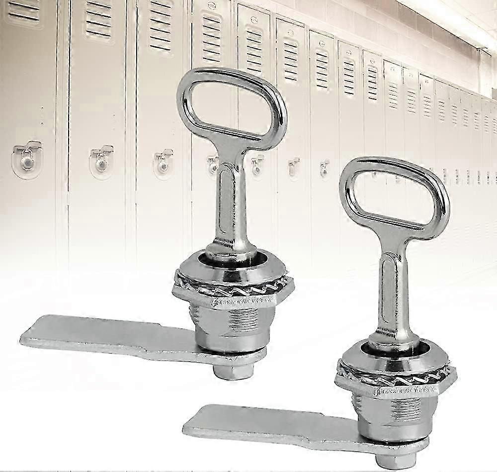 Zinc Alloy Cam Lock Set with Triangular Socket Key - Mailbox Cabinet Drawer