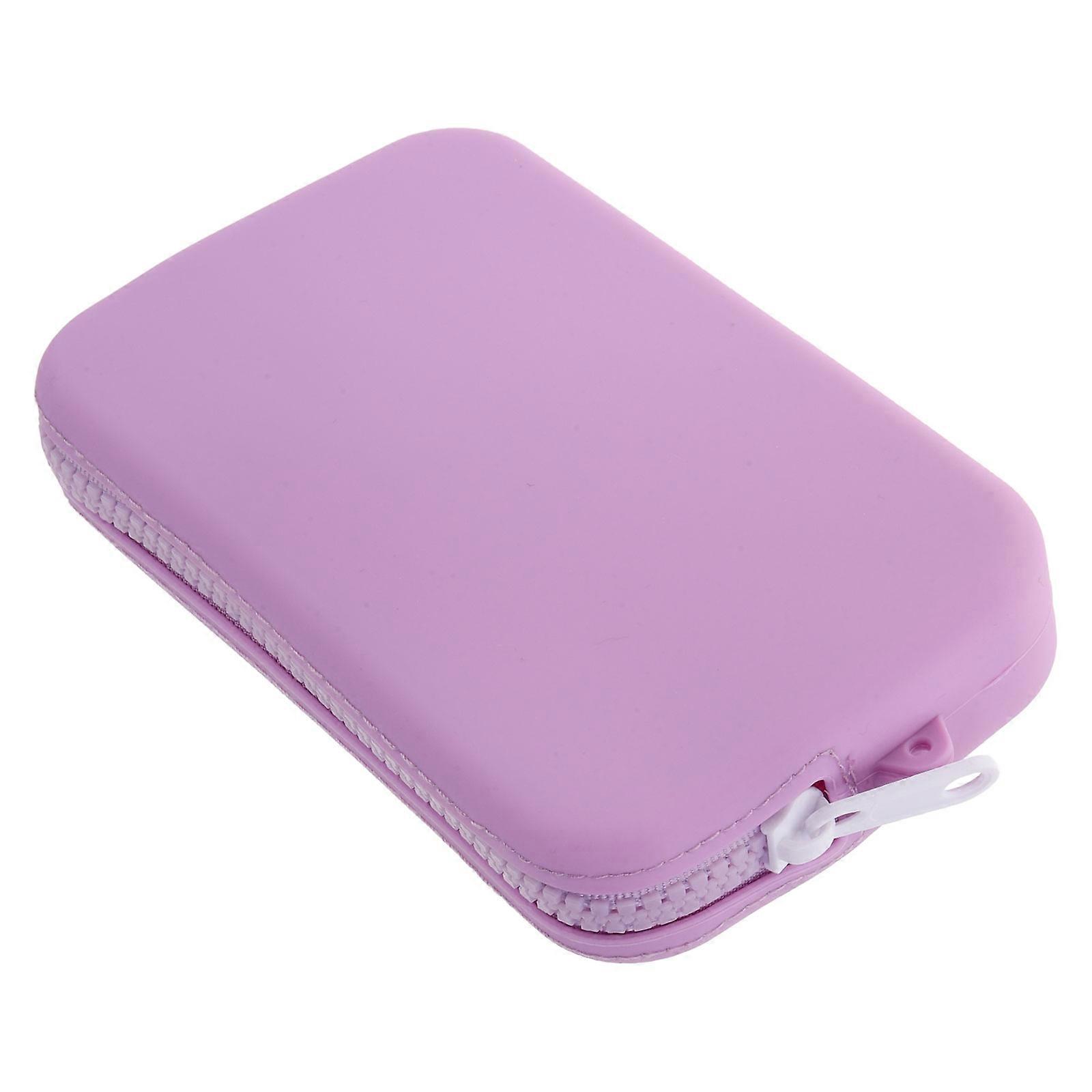 Silicone Phone Storage Bag Tiny Phone Bag Travel Rectangular Waterproof 1Pack