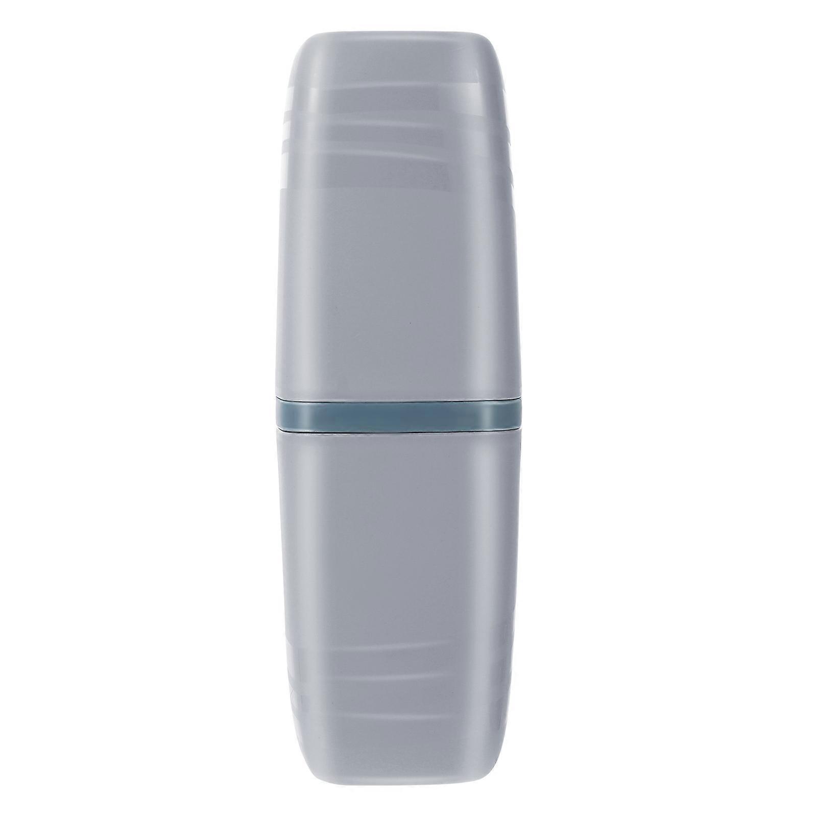 Portable Travel Toothbrush Holder with Toothpaste Storage, Durable Multi Purpose Tooth Mug for Men and Women