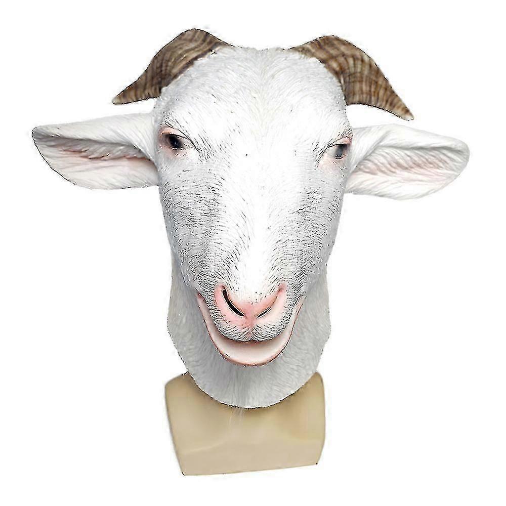 هدية عيد الميلاد قناع مضحك الماعز قناع اللاتكس