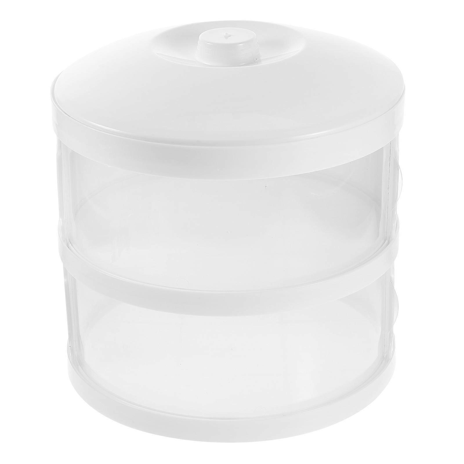 Stackable Transparent PP Food Cover for Kitchen Insect Protection, Fresh Food Storage and Meal Prep, Easy to Clean