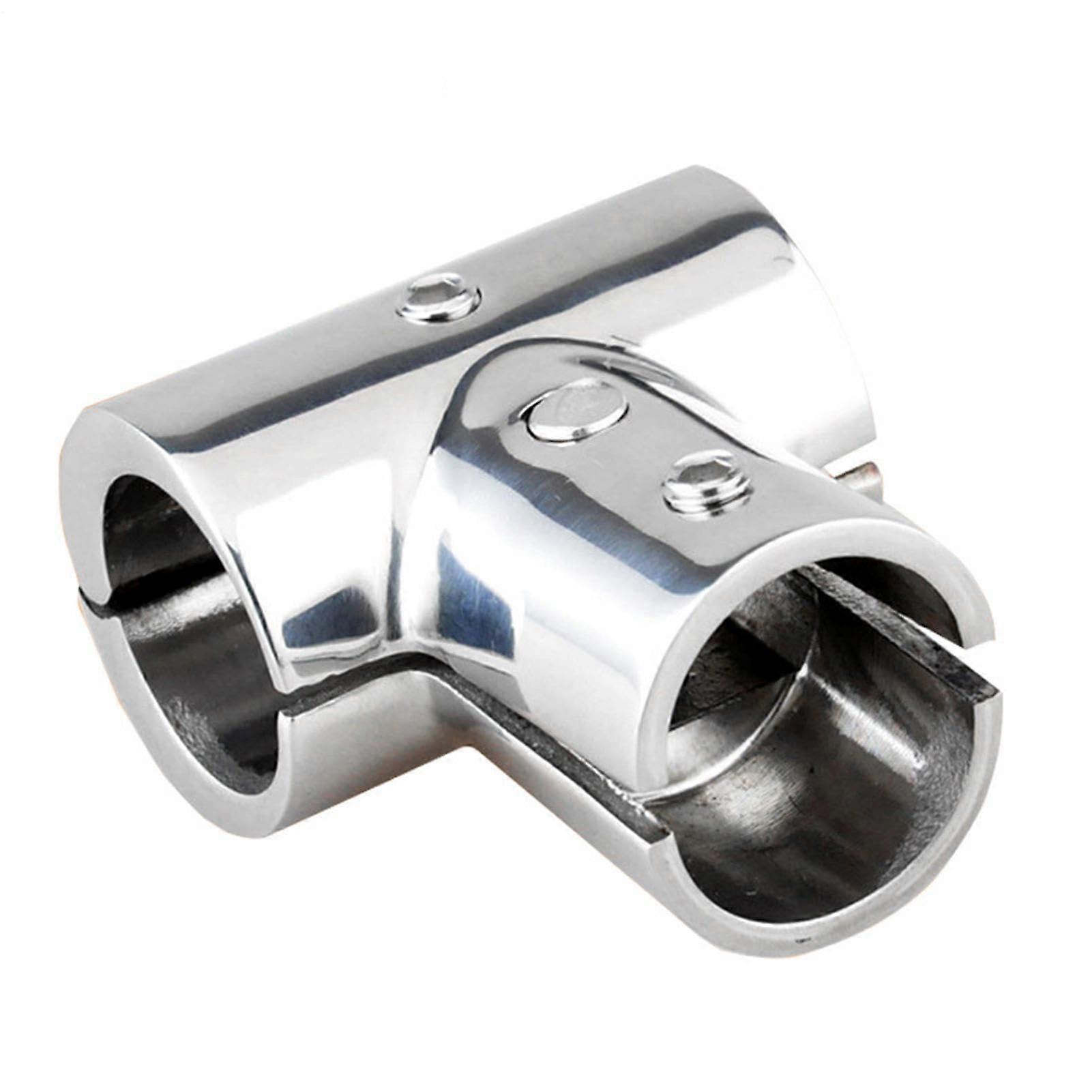 Railing hardware for boats handrail deck 90/60 degree T/Tstainless steel hardware Oxidationresistant, removable, polished deck handrail