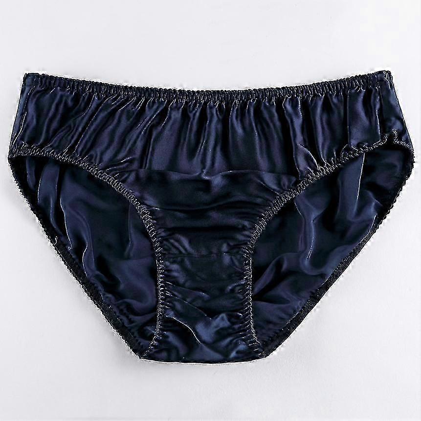 ソフトメンズ 100% マルベリーシルクパンティー、ストレッチウエストベーシックブリーフ S-3xl