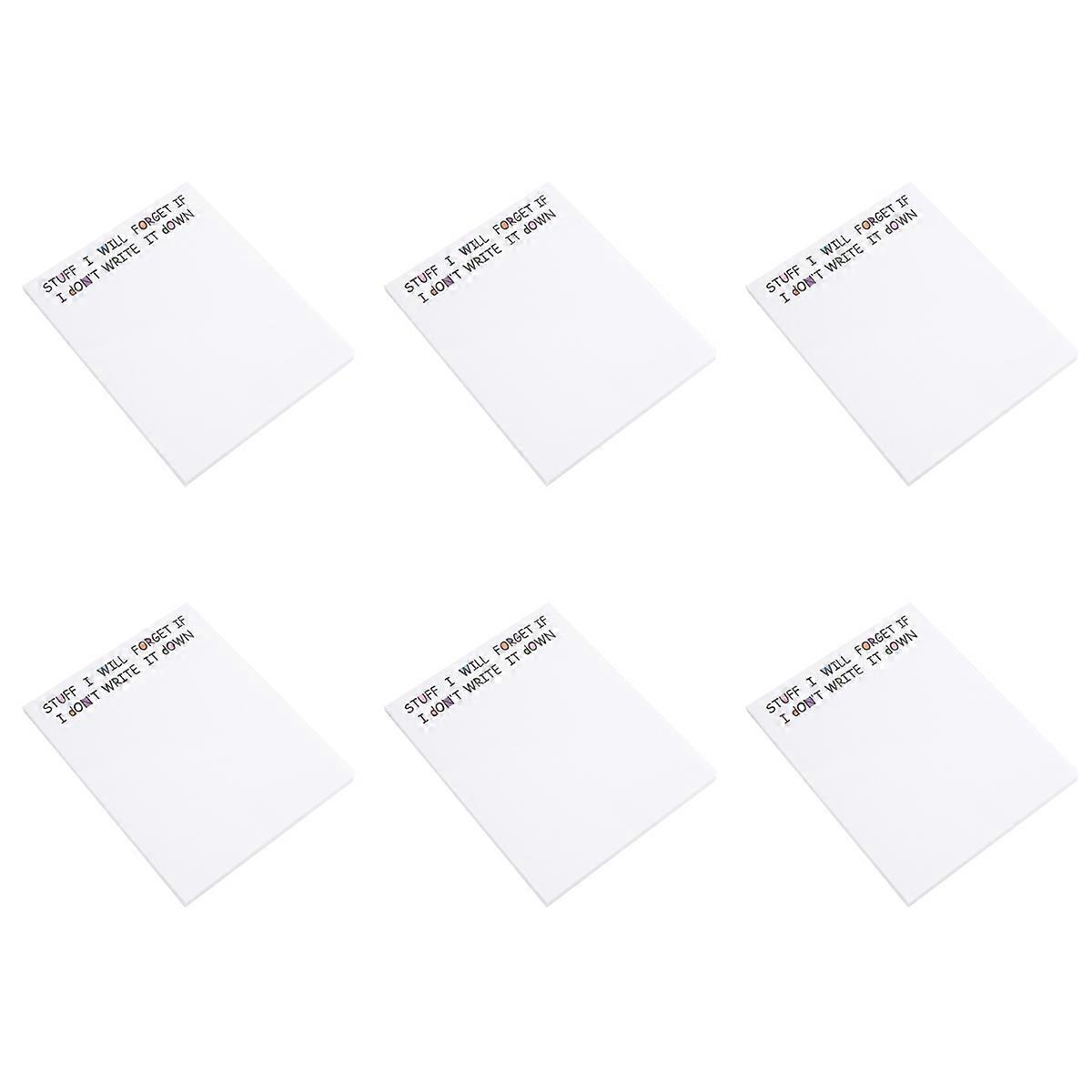 Funny Sticky Note, to Do List Notepad Funny Stationery, A