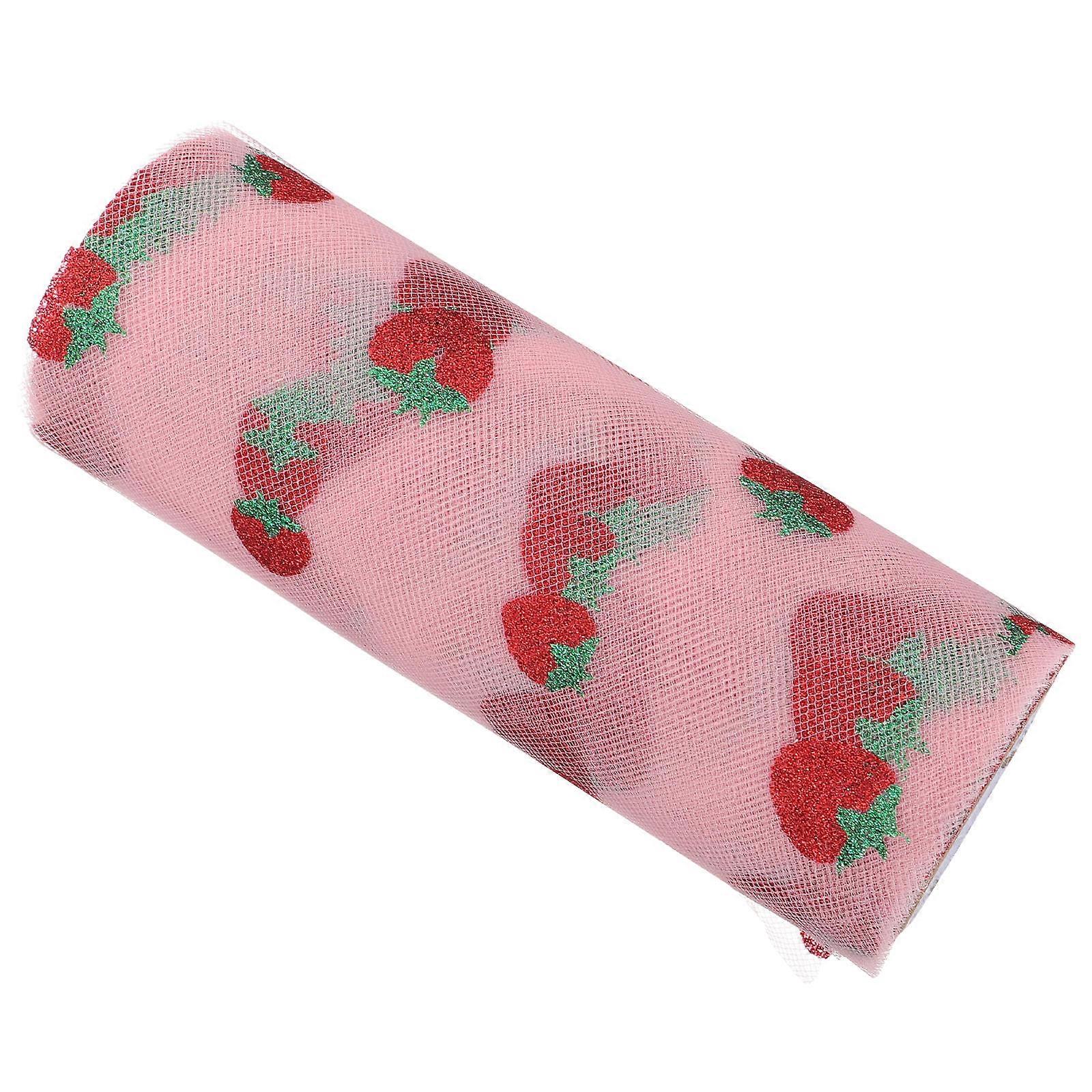 Colored Mesh Rolls Net Yarn Material Home Decoration Polyester 900x15x0.1cm Photo Backdrop Decoration 1 Roll