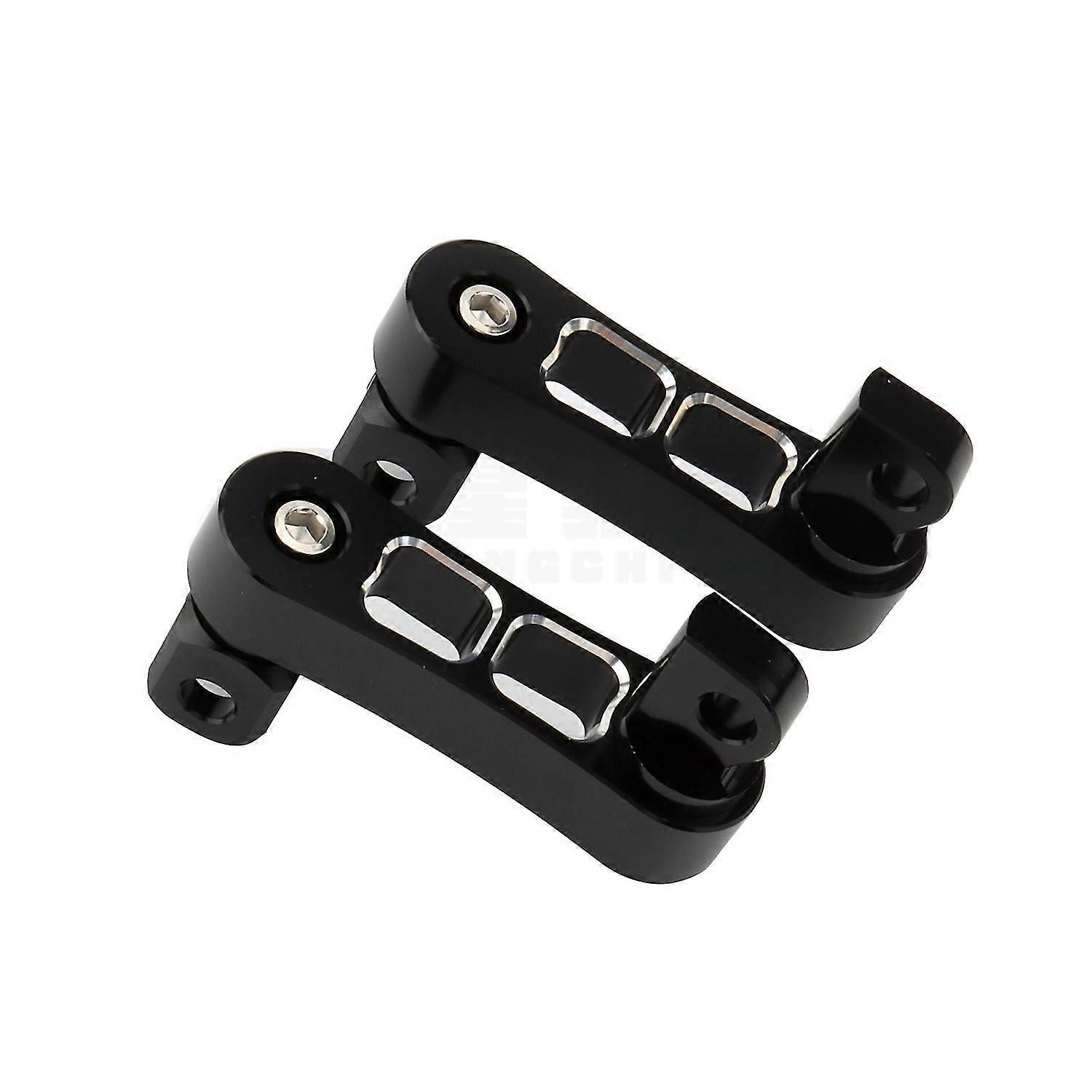 Adjustable Lowering Lifting Pedal Extension Bracket for Custom Modification of Harley 883 Glide Road King Dyna Fat Bob Softail Models