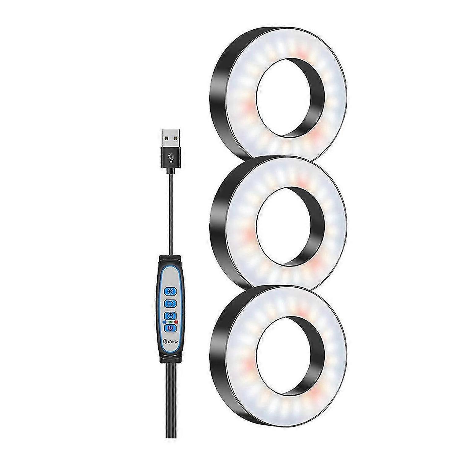 屋内植物用栽培ライト、144個のLEDフルスペクトルLED植物栽培ライト、5V / 3Aキャビネット下栽培