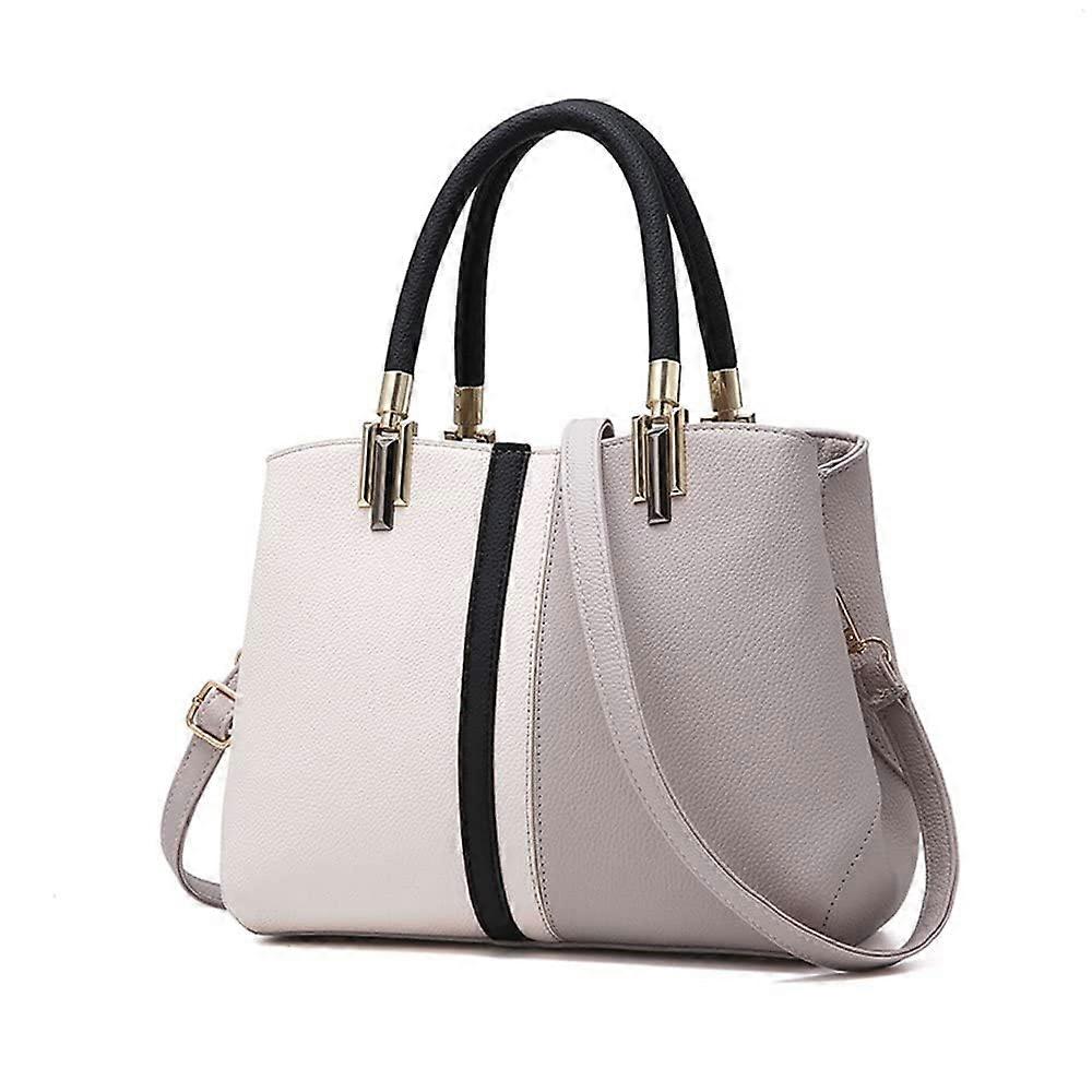 Women's Purses and Handbags – Handle Leather Satchel Totes Shoulder Bags by Lightgray